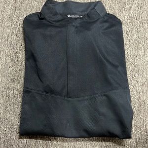 Levelwear 1/4 zip black lightweight pullover size medium